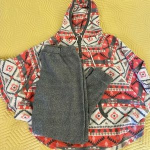 Cuddl Duds Poncho PJs